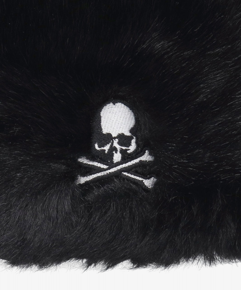 画像をギャラリービューアに読み込む, MASTERMIND WORLD x KANGOL® FAUX FUR TRAPPER (BLACK)