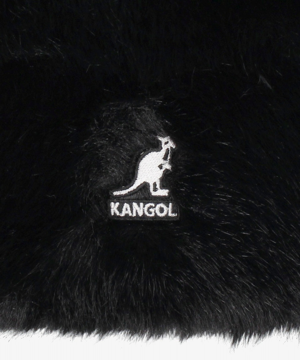 画像をギャラリービューアに読み込む, MASTERMIND WORLD x KANGOL® FAUX FUR TRAPPER (BLACK)