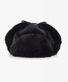 画像をギャラリービューアに読み込む, MASTERMIND WORLD x KANGOL® FAUX FUR TRAPPER (BLACK)