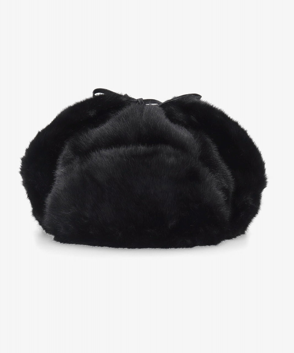 画像をギャラリービューアに読み込む, MASTERMIND WORLD x KANGOL® FAUX FUR TRAPPER (BLACK)