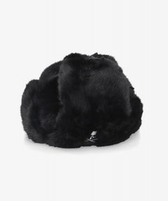 画像をギャラリービューアに読み込む, MASTERMIND WORLD x KANGOL® FAUX FUR TRAPPER (BLACK)