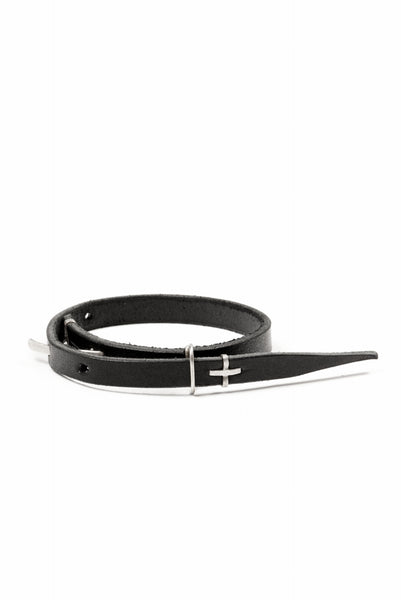 m.a+ extra thin bracelet / A-F0LA1 / GR 3,0 (BLACK)