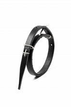 画像をギャラリービューアに読み込む, m.a+ extra thin bracelet / A-F0LA1 / GR 3,0 (BLACK)