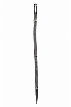 画像をギャラリービューアに読み込む, m.a+ extra thin bracelet / A-F0LA1 / GR 3,0 (BLACK)