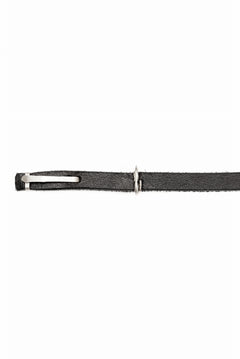 画像をギャラリービューアに読み込む, m.a+ extra thin bracelet / A-F0LA1 / GR 3,0 (BLACK)