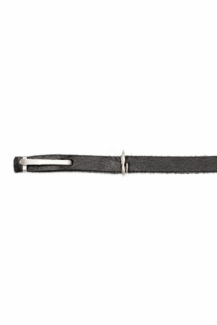 画像をギャラリービューアに読み込む, m.a+ extra thin bracelet / A-F0LA1 / GR 3,0 (BLACK)
