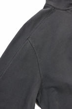 画像をギャラリービューアに読み込む, Ten c PULLOVER HOODY / AIR BRUSHED DIAGONAL FLEECE (BLACK)