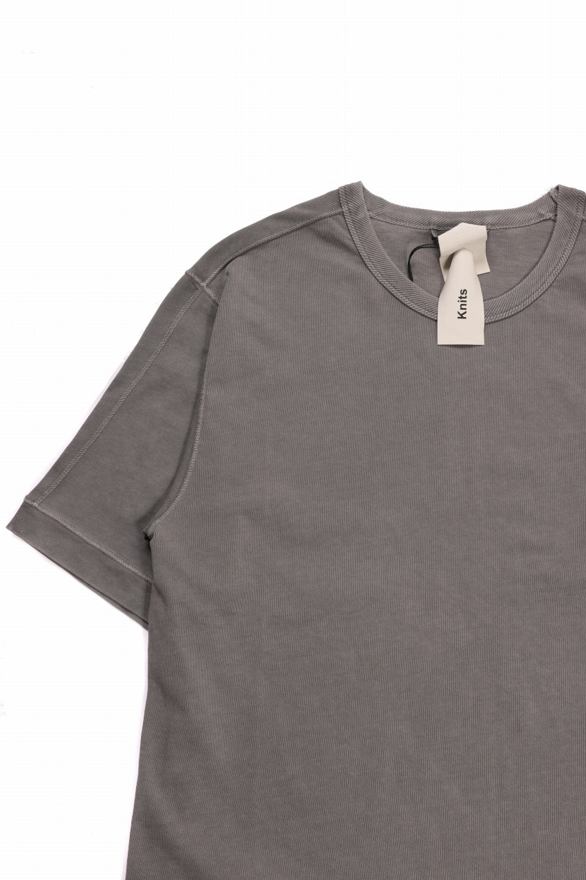 Load image into Gallery viewer, Ten c MINERAL DYED T-SHIRT COTTON JERSEY (GRAY)