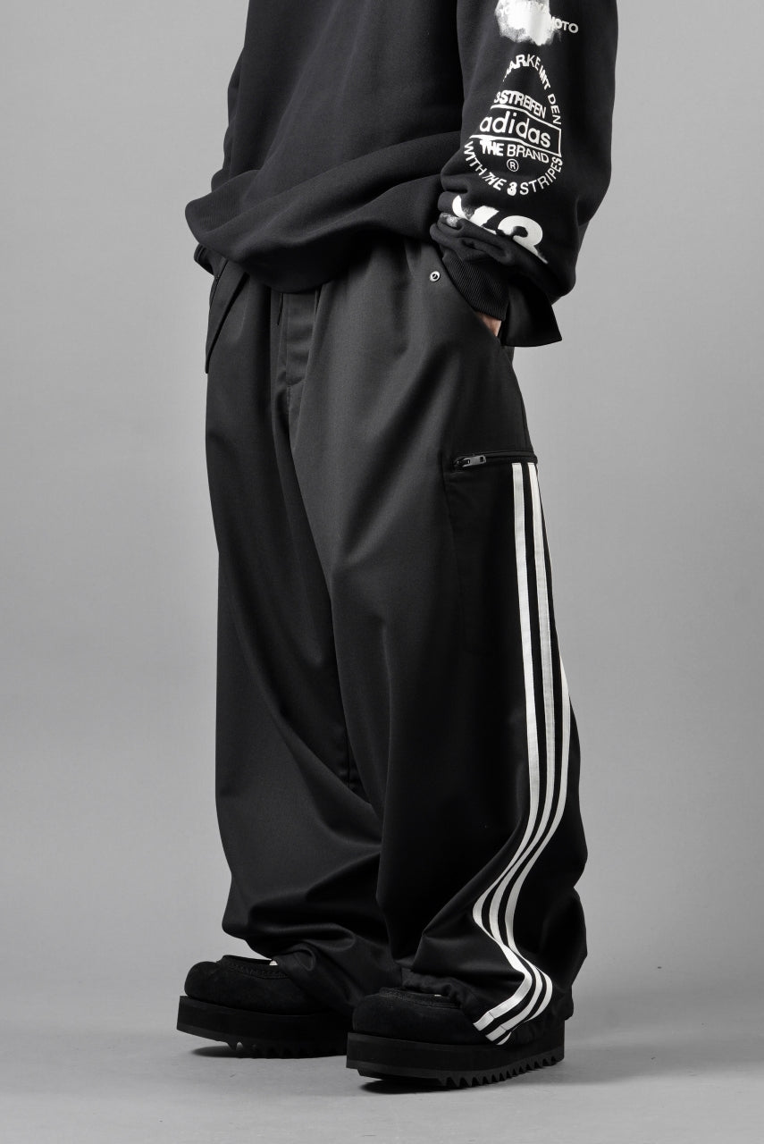 画像をギャラリービューアに読み込む, Y-3 Yohji Yamamoto REFINED WOOL STRAIGHT PANTS (BLACK)