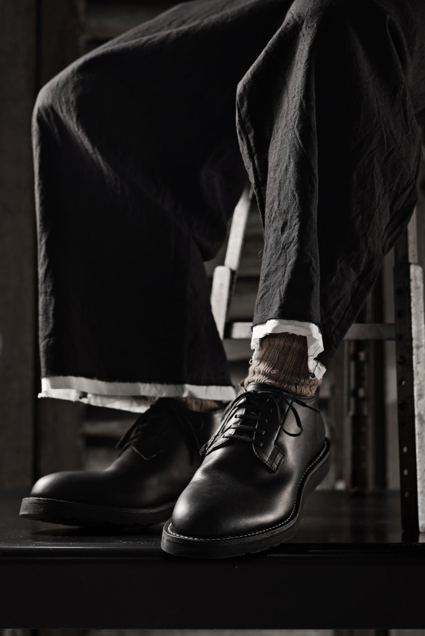 Load image into Gallery viewer, Portaille x N/07 exclusive POST MAN SHOES / GUIDI FIORE (BLACK)