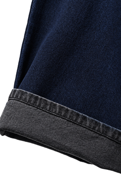 Load image into Gallery viewer, LITTLEBIG Flocked Denim Pants (BLUE)