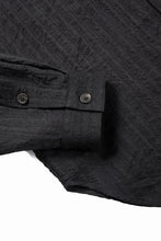 画像をギャラリービューアに読み込む, forme d&#39;expression Minimal Outer Shirt / B95F (Off Black)