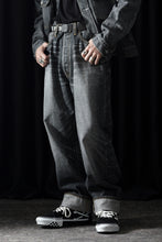 Load image into Gallery viewer, Y's for men x MASSES DENIM PANTS / HAND WASH 14.0oz BAUMWOLLE (BLACK)
