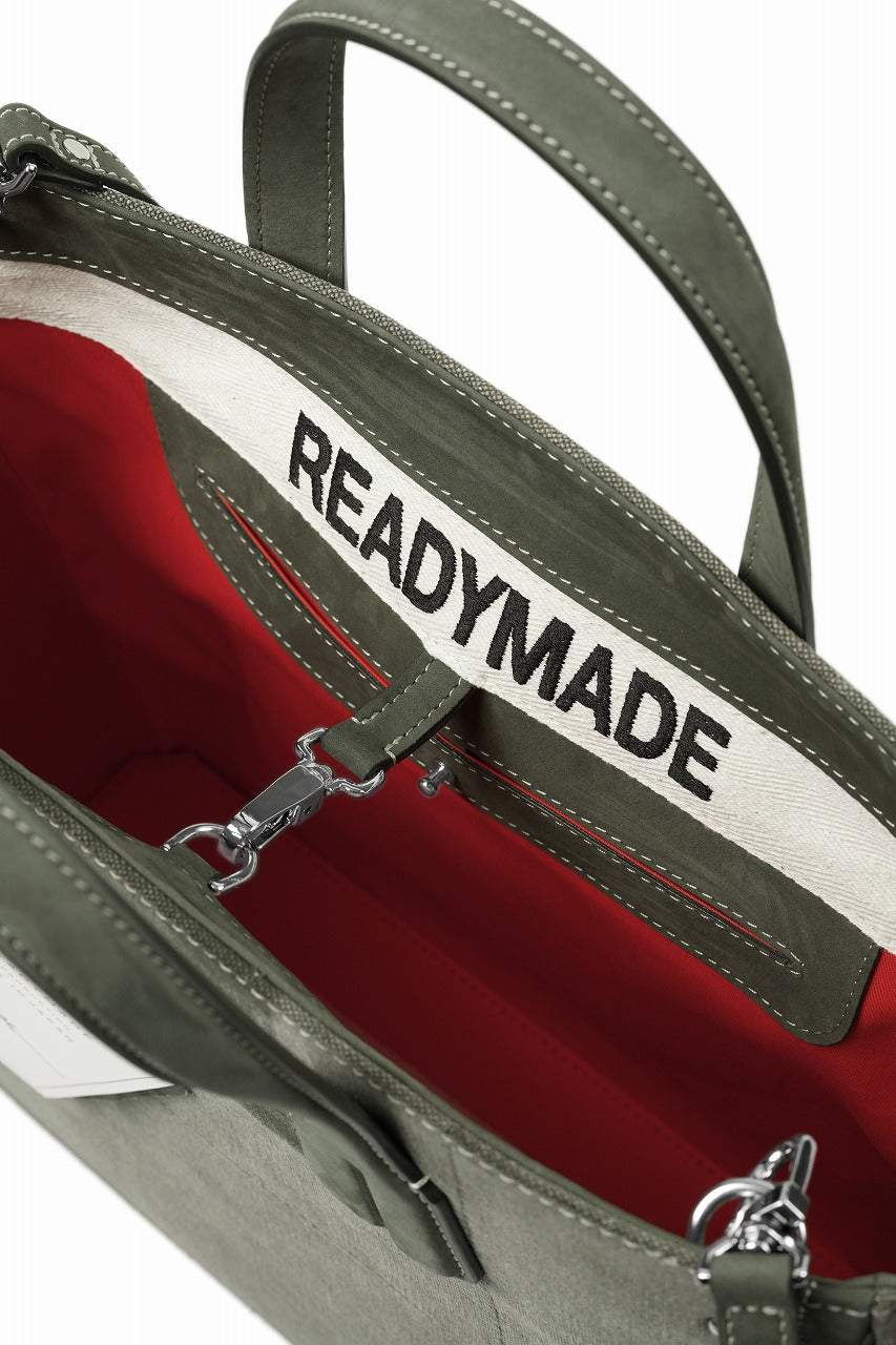 READYMADE PEGGY BAG - Remade from Vintage Military Canvas (KHAKI