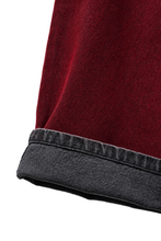 画像をギャラリービューアに読み込む, LITTLEBIG Flocked Denim Pants (RED)