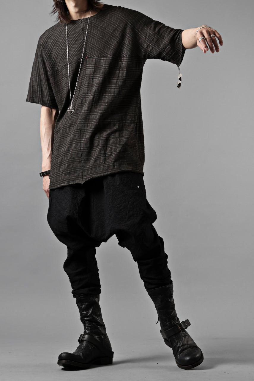 Load image into Gallery viewer, m.a+ one piece short sleeve t-shirt / T211C* JSTR (CARBON)