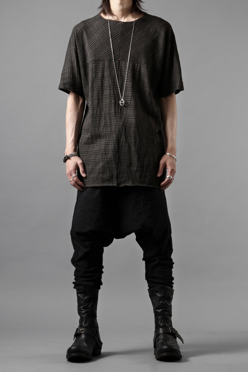 Load image into Gallery viewer, m.a+ one piece short sleeve t-shirt / T211C* JSTR (CARBON)