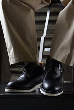 Load image into Gallery viewer, Portaille x N/07 exclusive POST MAN SHOES / GUIDI FIORE (BLACK x WHITE)