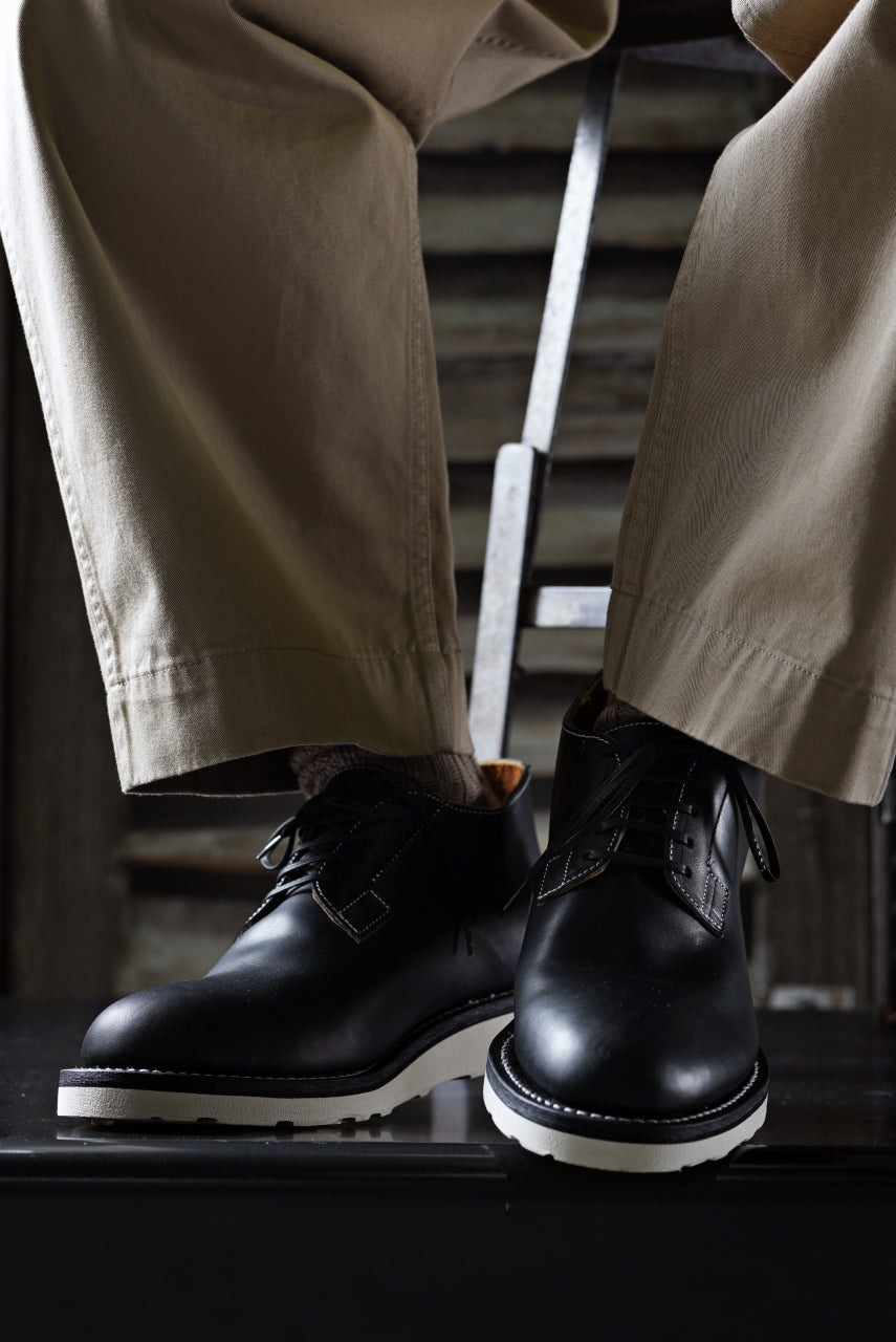 Load image into Gallery viewer, Portaille x N/07 exclusive POST MAN SHOES / GUIDI FIORE (BLACK x WHITE)