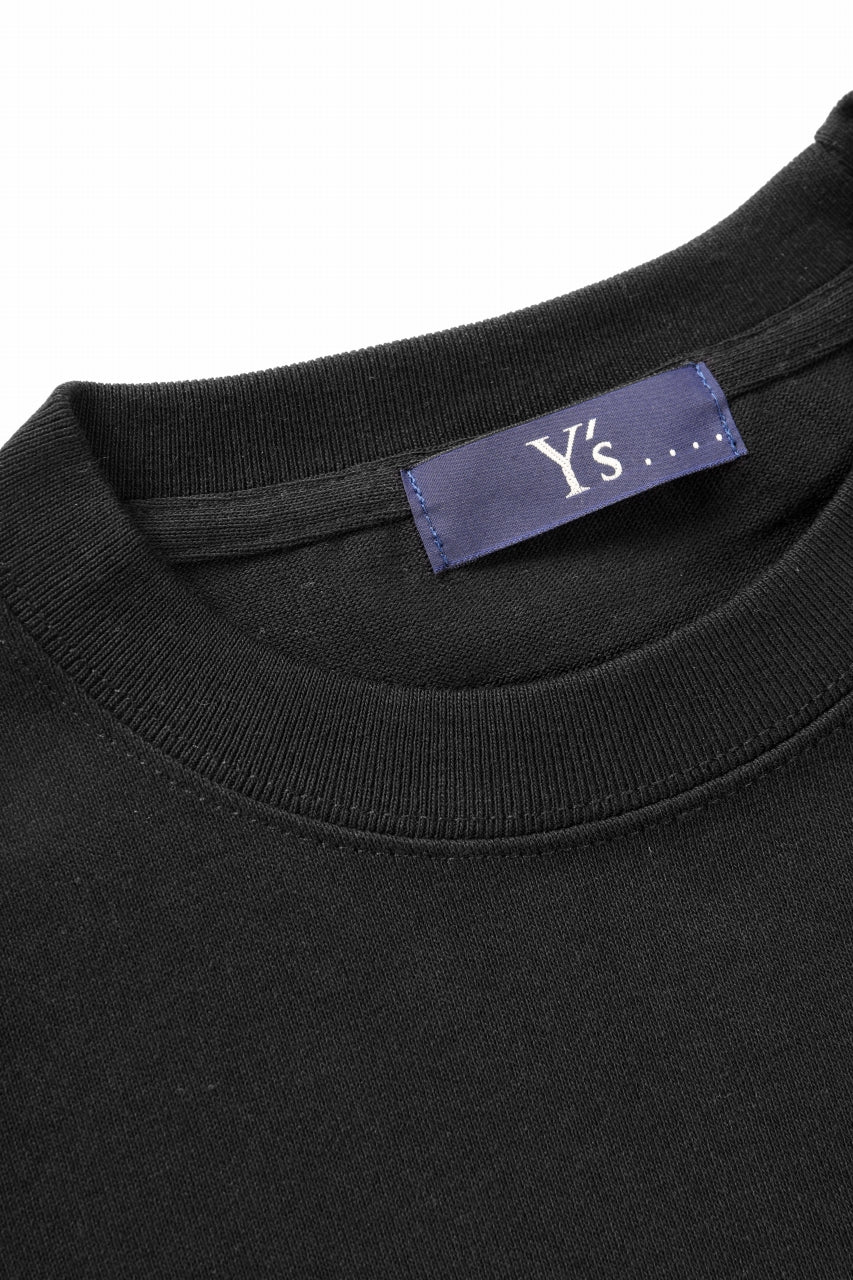 Y's.... ANGEL PRINT T SHIRT A (BLACK)