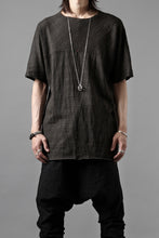 Load image into Gallery viewer, m.a+ one piece short sleeve t-shirt / T211C* JSTR (CARBON)