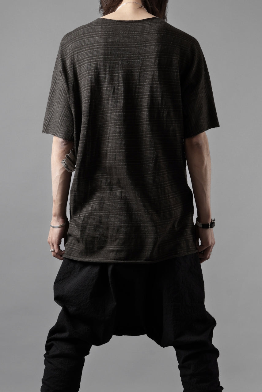 Load image into Gallery viewer, m.a+ one piece short sleeve t-shirt / T211C* JSTR (CARBON)