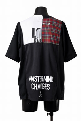 mastermind JAPAN x CHANGES exclusive ReBUILD T-SHIRT / CH-BODY (BLACK #32)