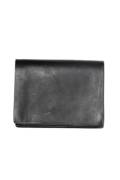 Load image into Gallery viewer, ISAMU KATAYAMA BACKLASH GUIDI CALF CARD CASE (BLACK)
