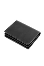 Load image into Gallery viewer, ISAMU KATAYAMA BACKLASH GUIDI CALF CARD CASE (BLACK)