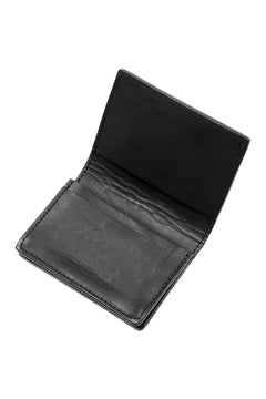 Load image into Gallery viewer, ISAMU KATAYAMA BACKLASH GUIDI CALF CARD CASE (BLACK)