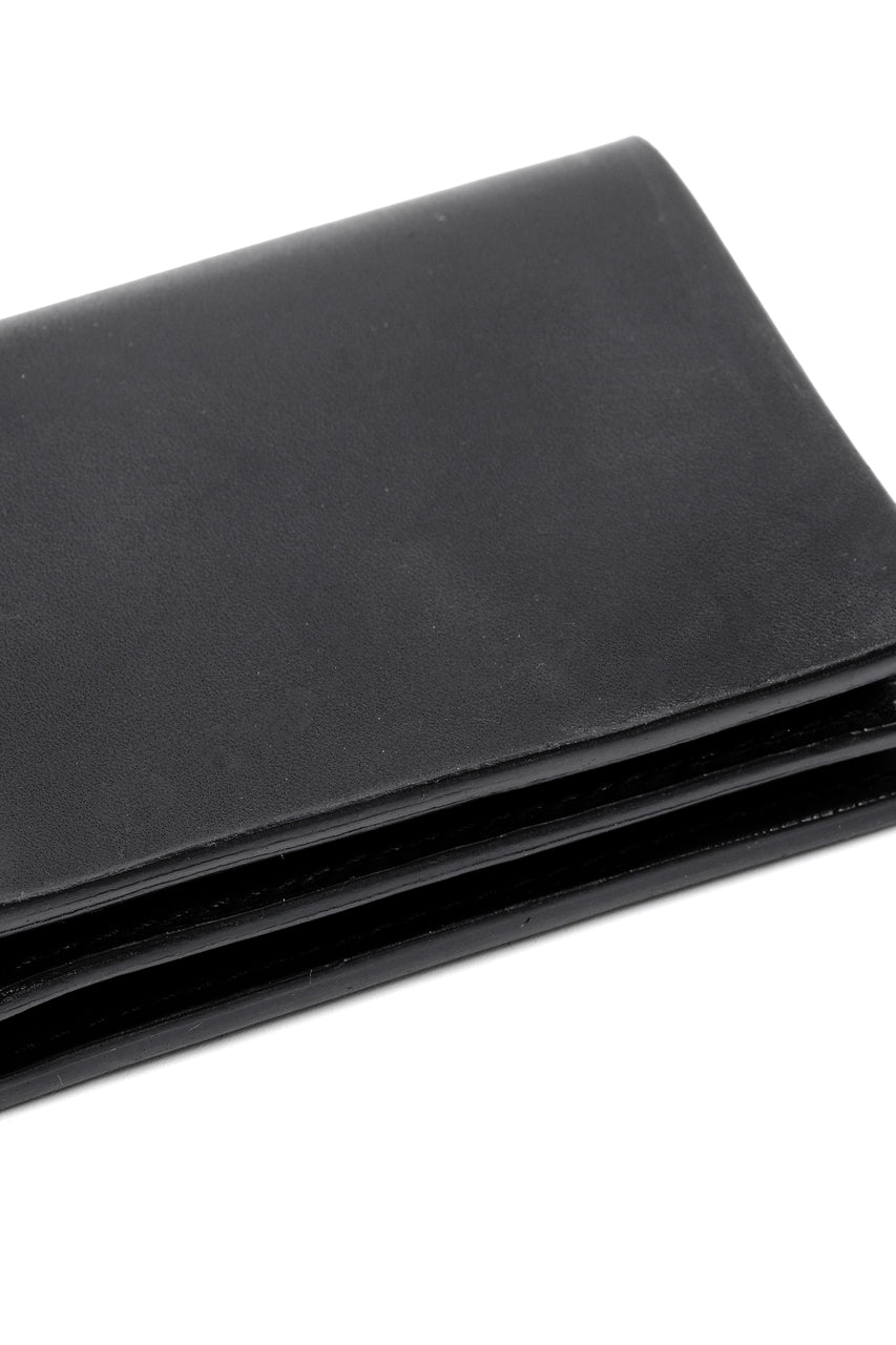 Load image into Gallery viewer, ISAMU KATAYAMA BACKLASH GUIDI CALF CARD CASE (BLACK)