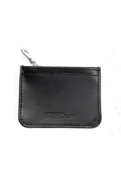 画像をギャラリービューアに読み込む, ISAMU KATAYAMA BACKLASH GUIDI CALF ZIPPER CHANGE PURSE (BLACK)