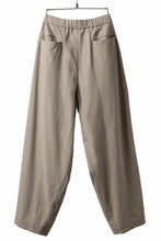 画像をギャラリービューアに読み込む, CAPERTICA BALLOON PANTS / BARATHEA CLOTH (BEIGE)