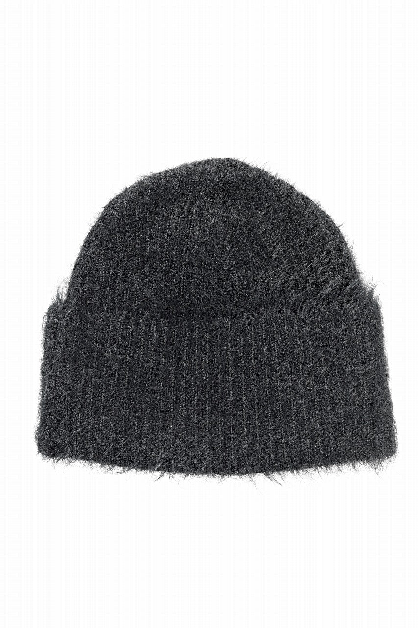 Juun.J Hairy Beanie (BLACK)