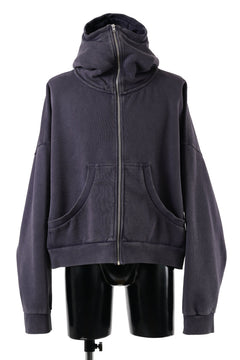 Load image into Gallery viewer, entire studios FULL ZIP SWEAT PARKA (INK)