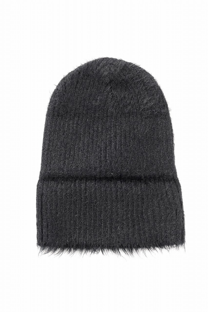 Juun.J Hairy Beanie (BLACK)