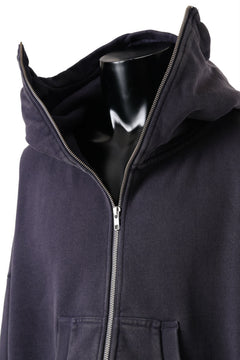 Load image into Gallery viewer, entire studios FULL ZIP SWEAT PARKA (INK)