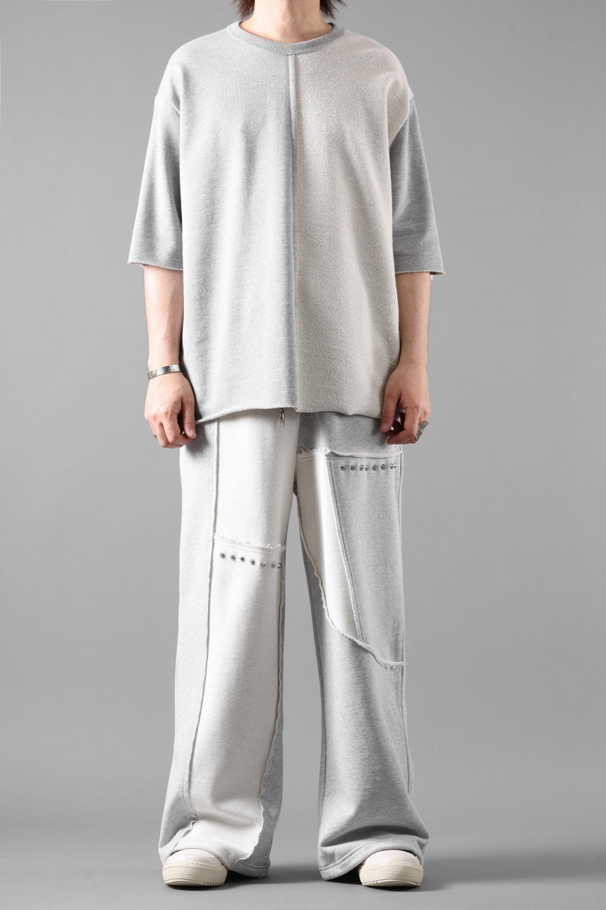Load image into Gallery viewer, Feng Chen Wang PANELLED STRAIGHT SWEATPANTS (GREY)