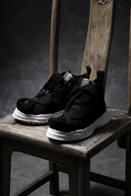 beauty : beast ROLL-TONGUE STAINNING SHOES feat. Maison MIHARA YASUHIRO (BLACK x BLACK)