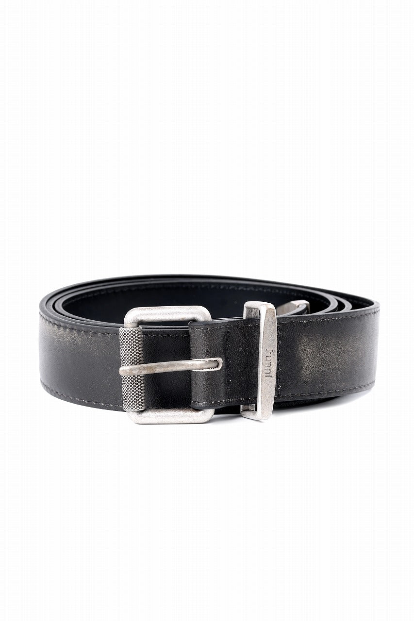 画像をギャラリービューアに読み込む, Juun.J Leather Belt (BLACK)