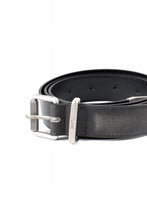 Load image into Gallery viewer, Juun.J Leather Belt (BLACK)