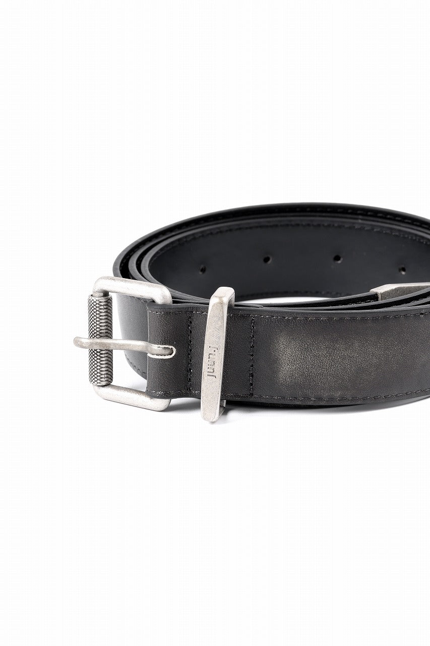 画像をギャラリービューアに読み込む, Juun.J Leather Belt (BLACK)