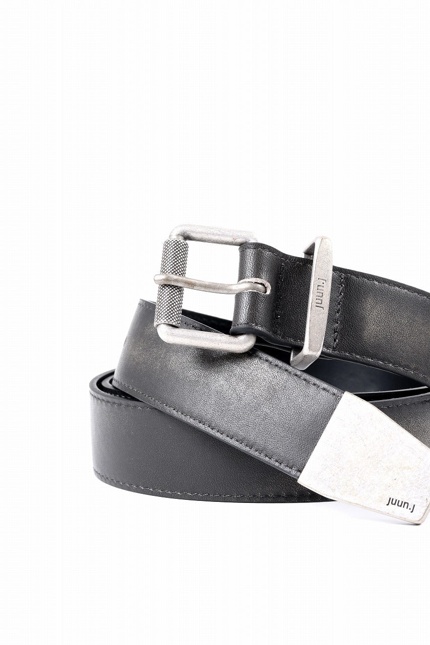 Juun.J Leather Belt (BLACK)