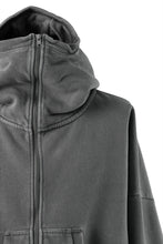 画像をギャラリービューアに読み込む, entire studios FULL ZIP SWEAT PARKA (RHINO)