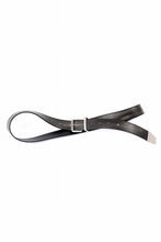 Load image into Gallery viewer, Juun.J Leather Belt (BLACK)