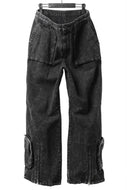 Juun.J Pocket Detailed Denim Pants (BLACK)