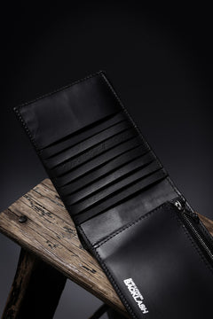 Load image into Gallery viewer, ISAMU KATAYAMA BACKLASH 2 FOLD WALLET / CROCODILE LEATHER (BLACK)