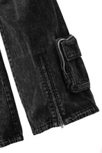 画像をギャラリービューアに読み込む, Juun.J Pocket Detailed Denim Pants (BLACK)