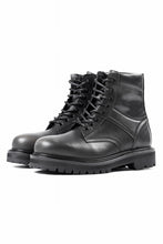 画像をギャラリービューアに読み込む, Juun.J Vibram Sole Military Boots (BLACK)