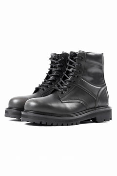 画像をギャラリービューアに読み込む, Juun.J Vibram Sole Military Boots (BLACK)